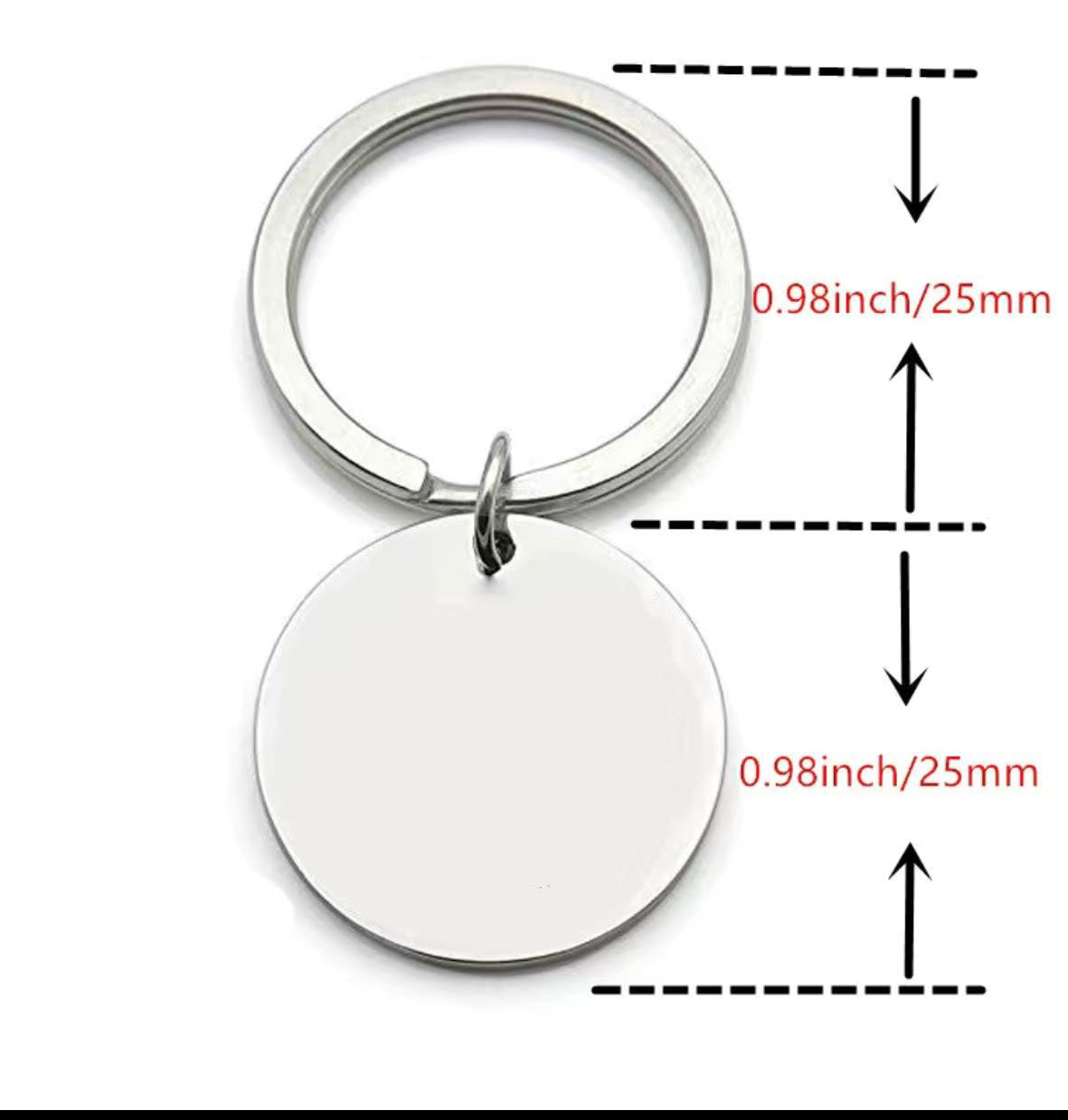 Motivational Keychain