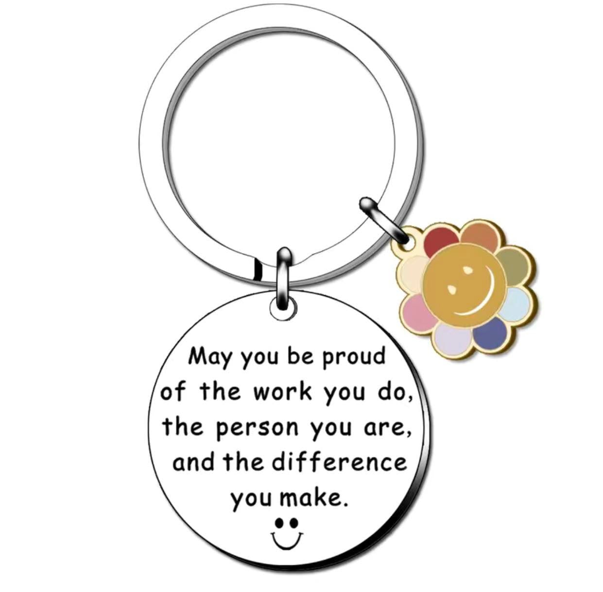 Motivational Keychain