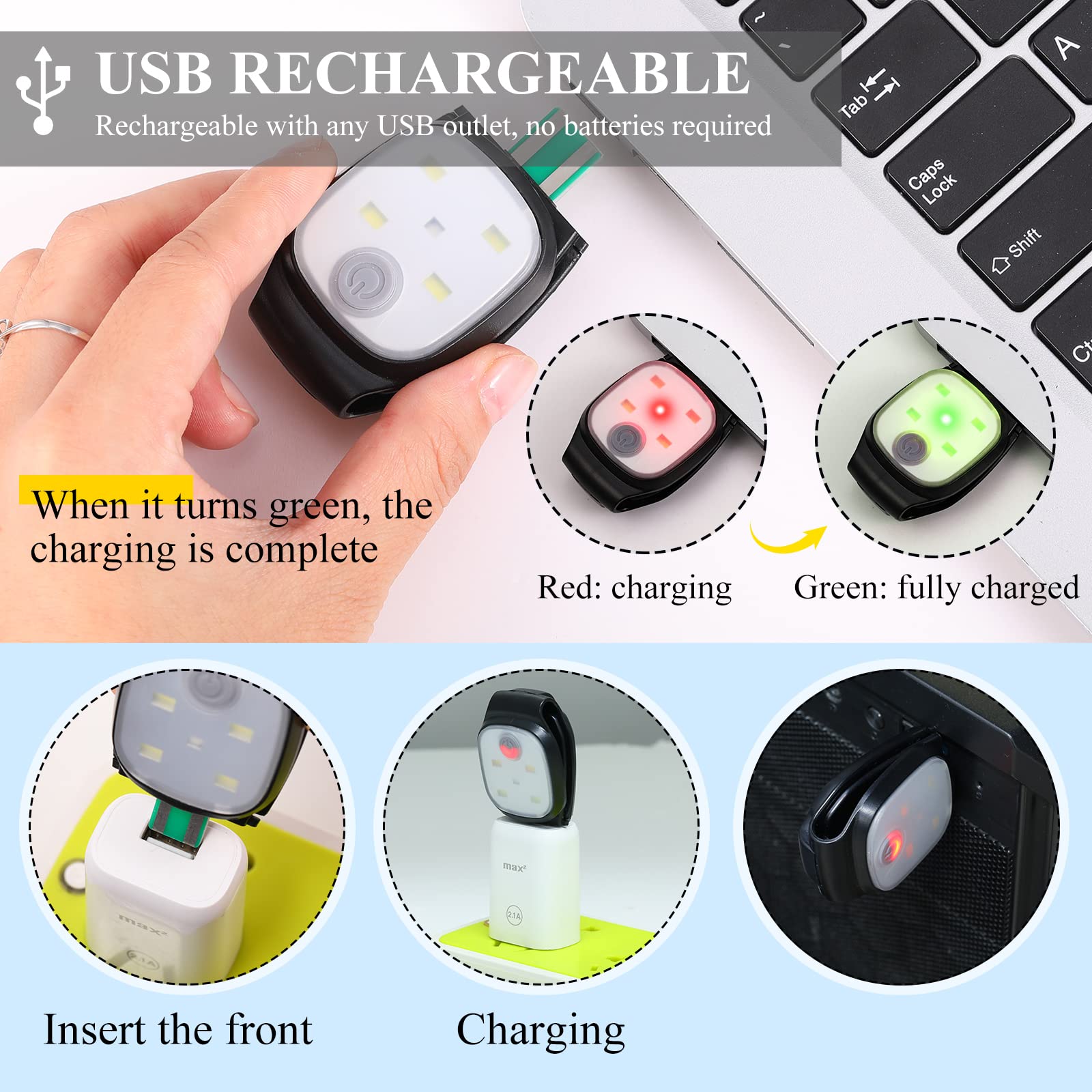 Nurses Hands Free Clip on Night Light