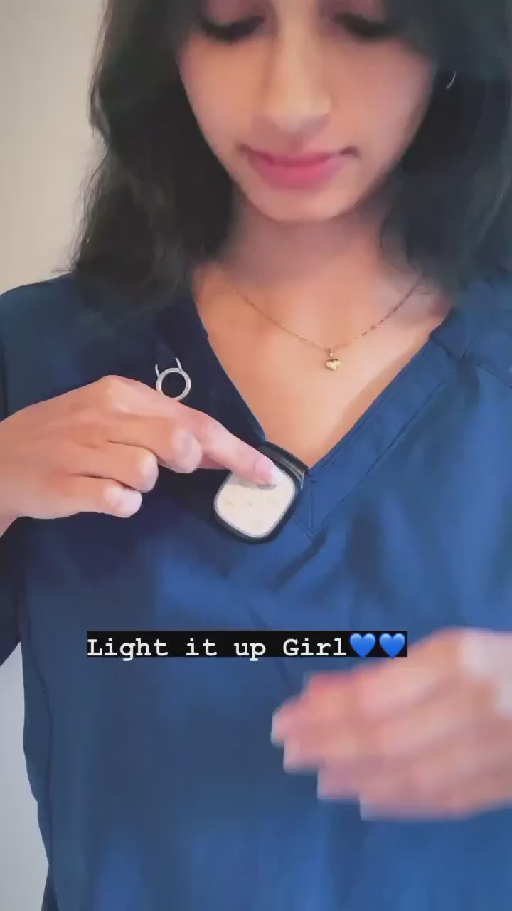 Nurses Hands Free Clip on Night Light
