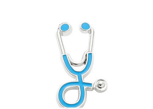 Stethoscope Brooch