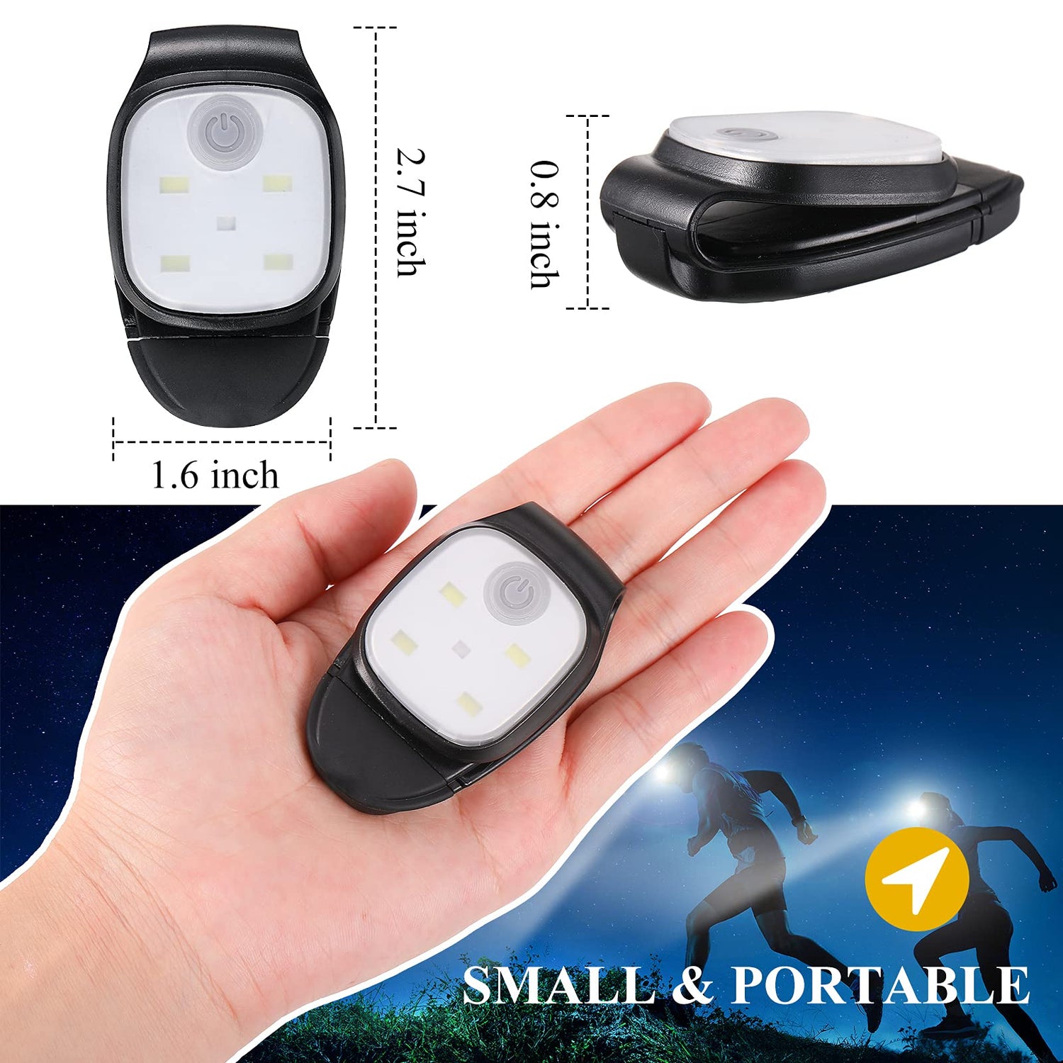 Rechargeable LED Retractable Reel Badge Light – Nurse Chill
